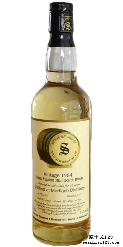 Mortlach 1984 SV