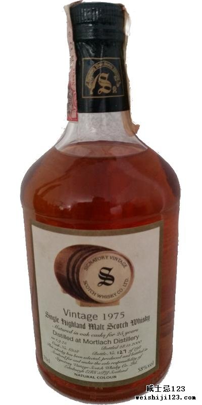 Mortlach 1975 SV