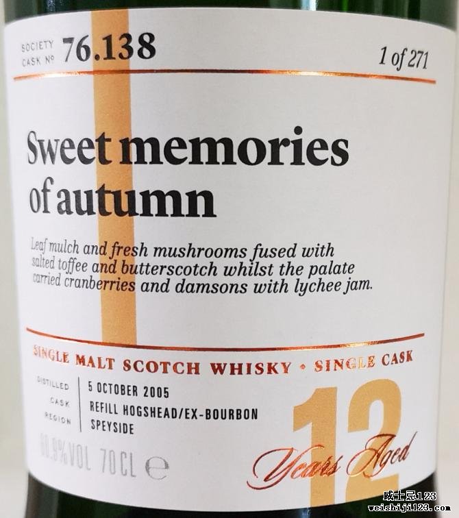 Mortlach 2005 SMWS 76.138