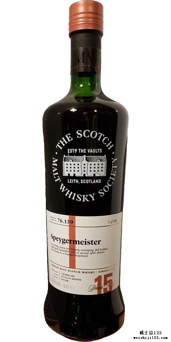 Mortlach 2002 SMWS 76.139