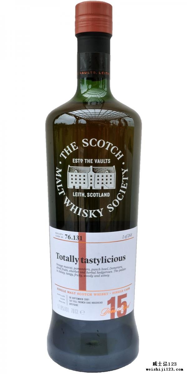 Mortlach 2001 SMWS 76.131