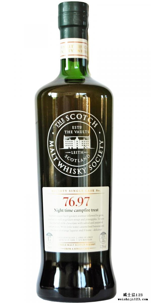 Mortlach 1995 SMWS 76.97