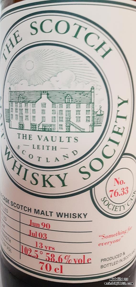 Mortlach 1990 SMWS 76.33