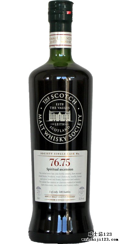 Mortlach 1989 SMWS 76.75