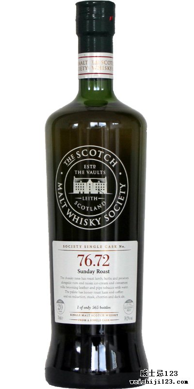 Mortlach 1989 SMWS 76.72