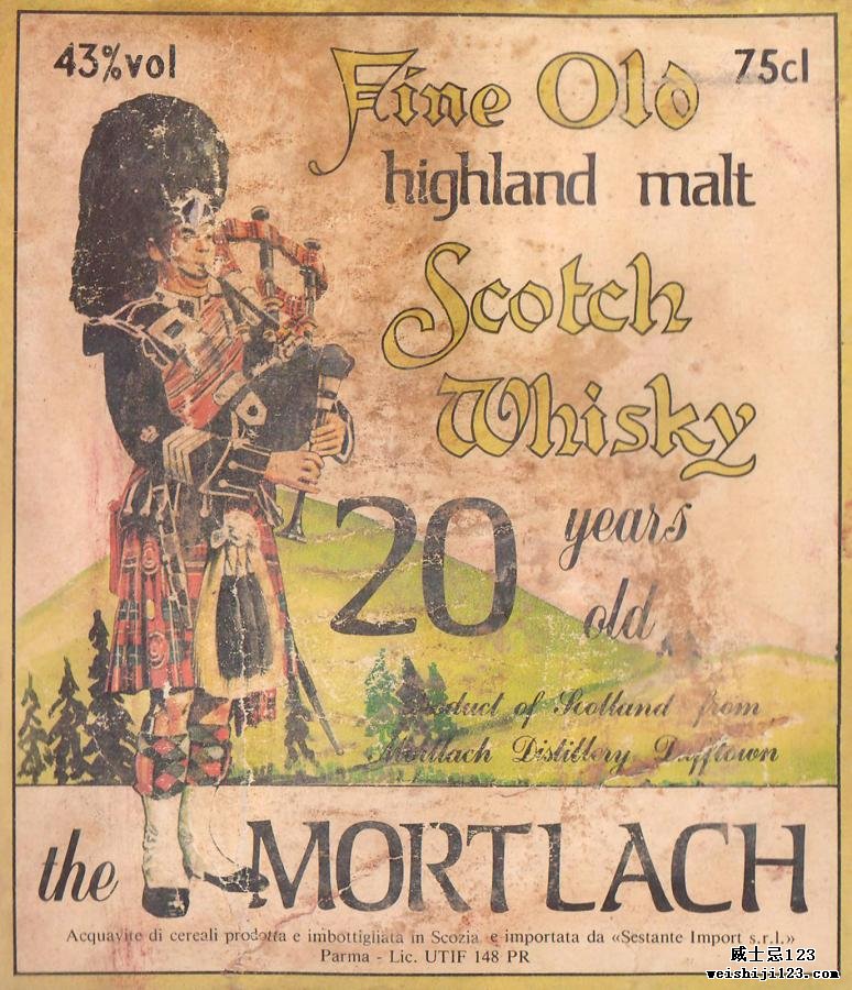 Mortlach 20-year-old Ses