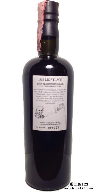 Mortlach 1989 Sa