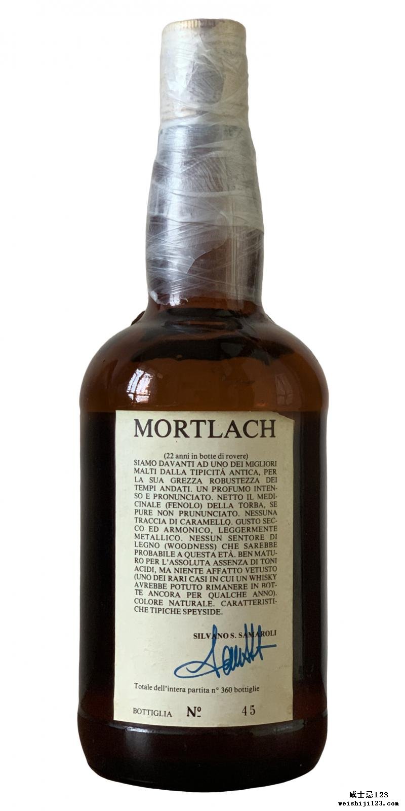 Mortlach 1957 Sa