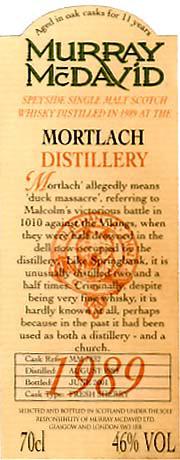 Mortlach 1989 MM