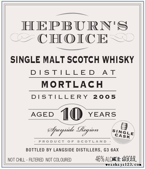 Mortlach 2005 LsD