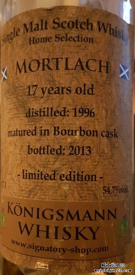 Mortlach 1996 Km