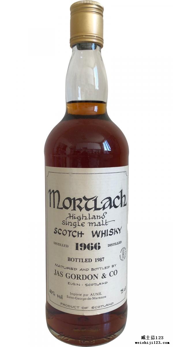 Mortlach 1966 JG