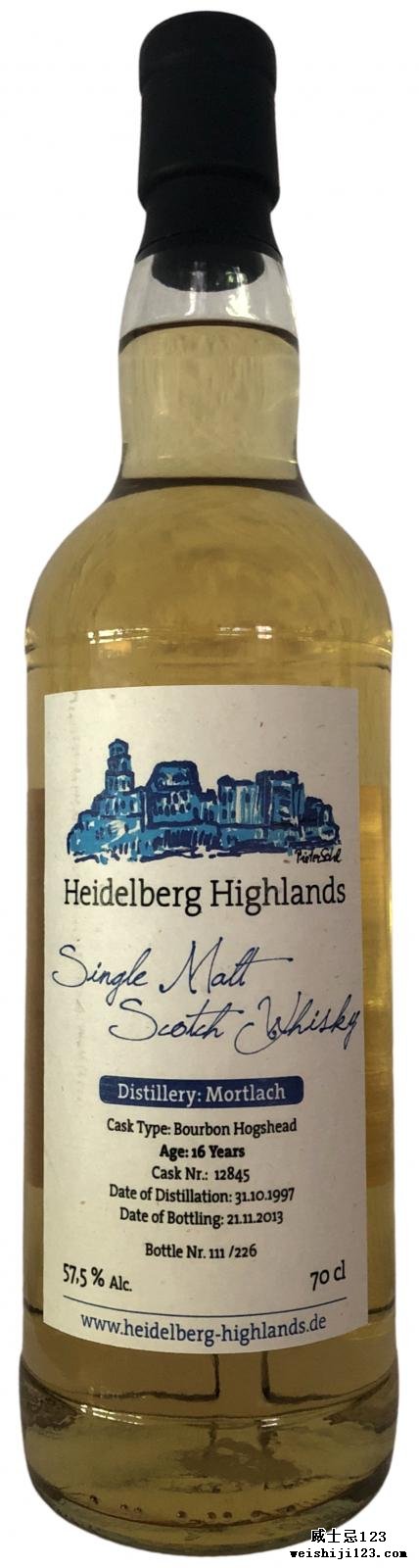 Mortlach 1997 HeHi