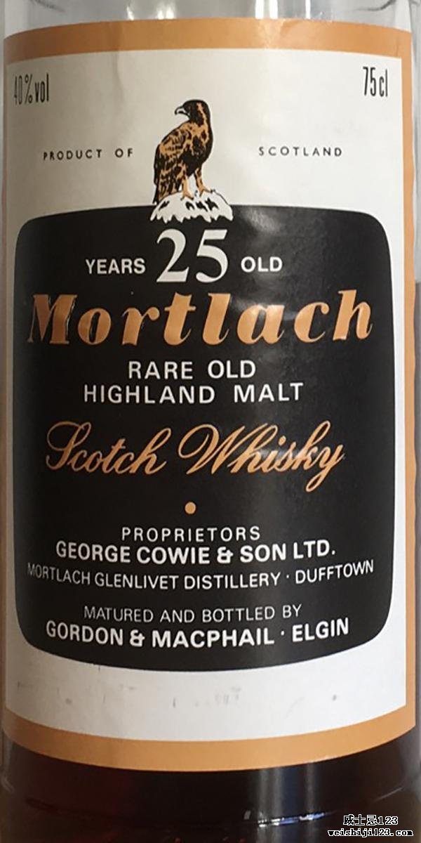 Mortlach 25-year-old GM