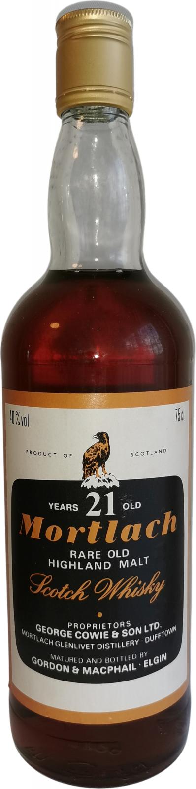 Mortlach 21-year-old GM