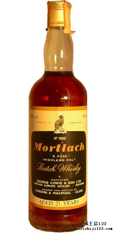 Mortlach 21-year-old GM