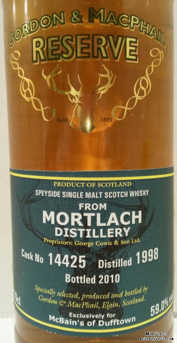 Mortlach 1998 GM