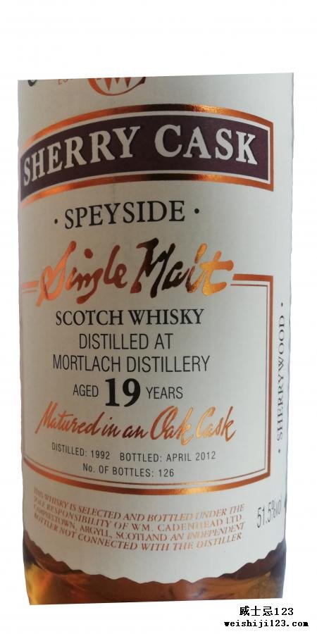 Mortlach 1992 CA