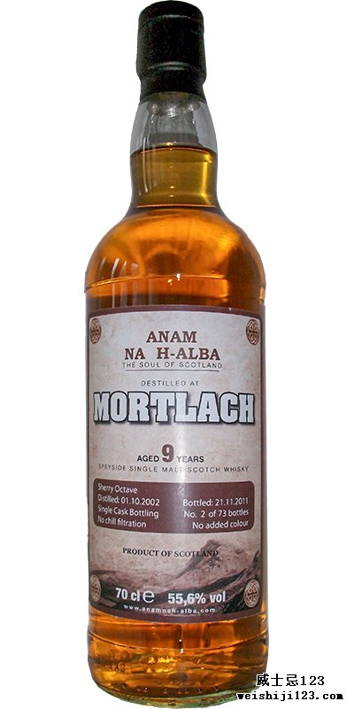 Mortlach 2002 ANHA