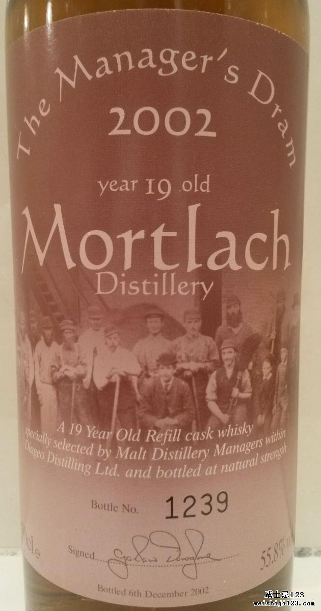 Mortlach 19-year-old