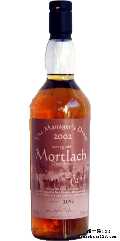 Mortlach 19-year-old