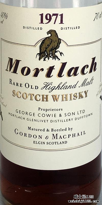 Mortlach 1971 GM