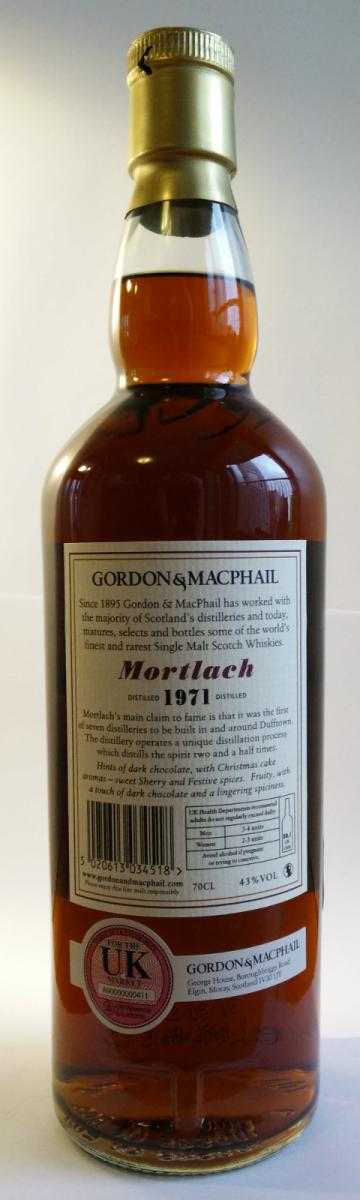 Mortlach 1971 GM