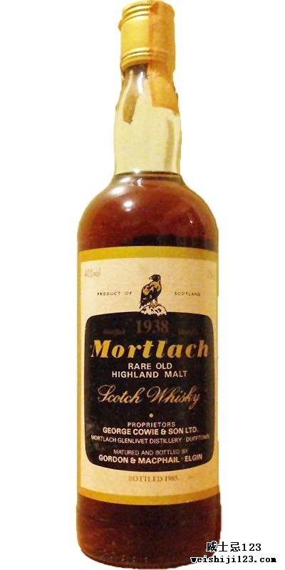 Mortlach 1938 GM