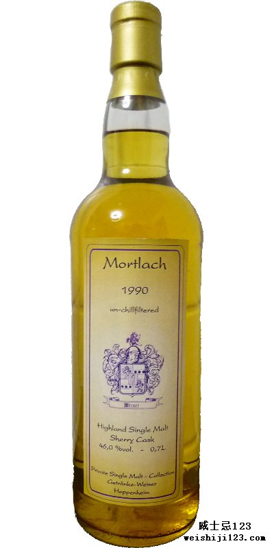 Mortlach 1990 GW