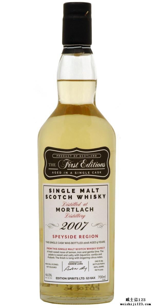 Mortlach 2007 ED