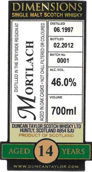 Mortlach 1997 DT