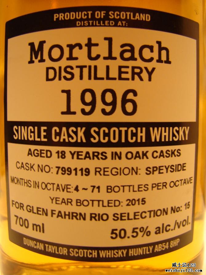 Mortlach 1996 DT