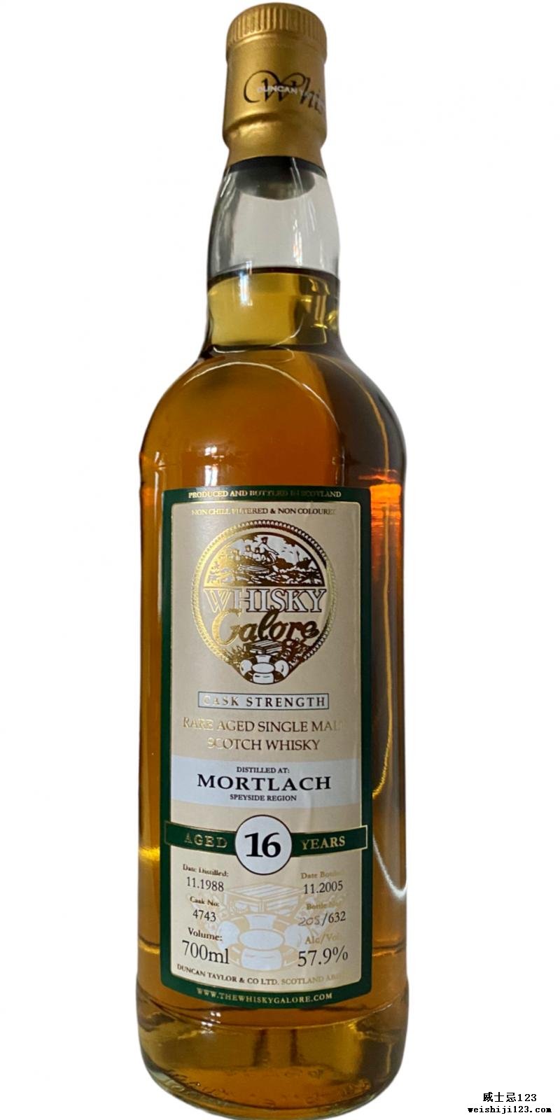 Mortlach 1988 DT