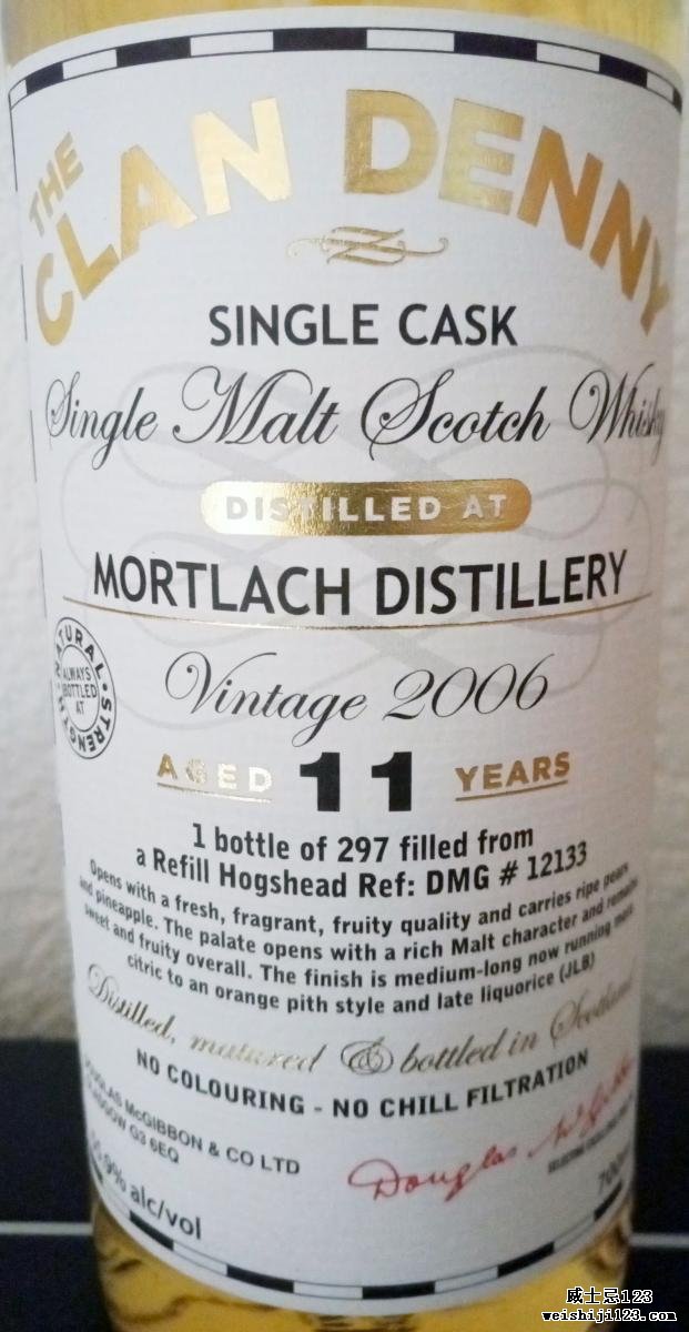 Mortlach 2006 McG