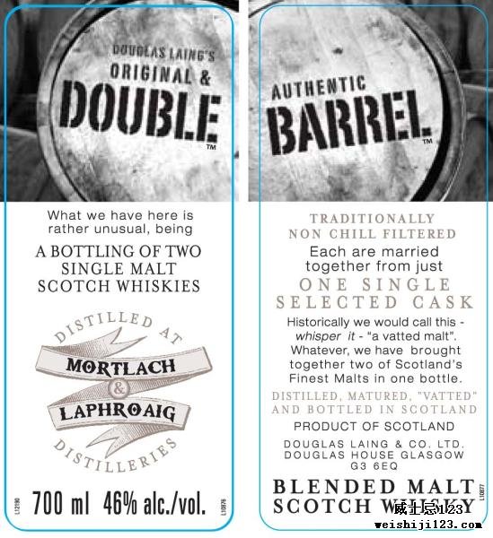 Double Barrel Mortlach / Laphroaig DL