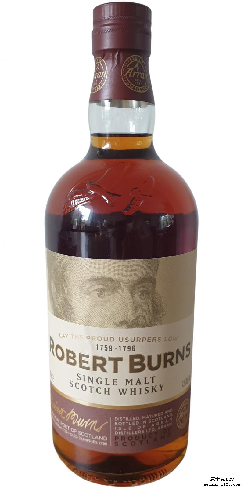 Robert Burns Single Malt Scotch Whisky