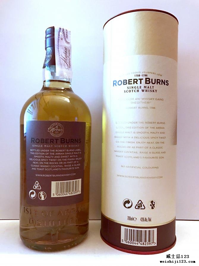 Robert Burns Single Malt Scotch Whisky