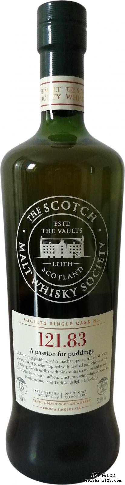 Arran 1999 SMWS 121.83