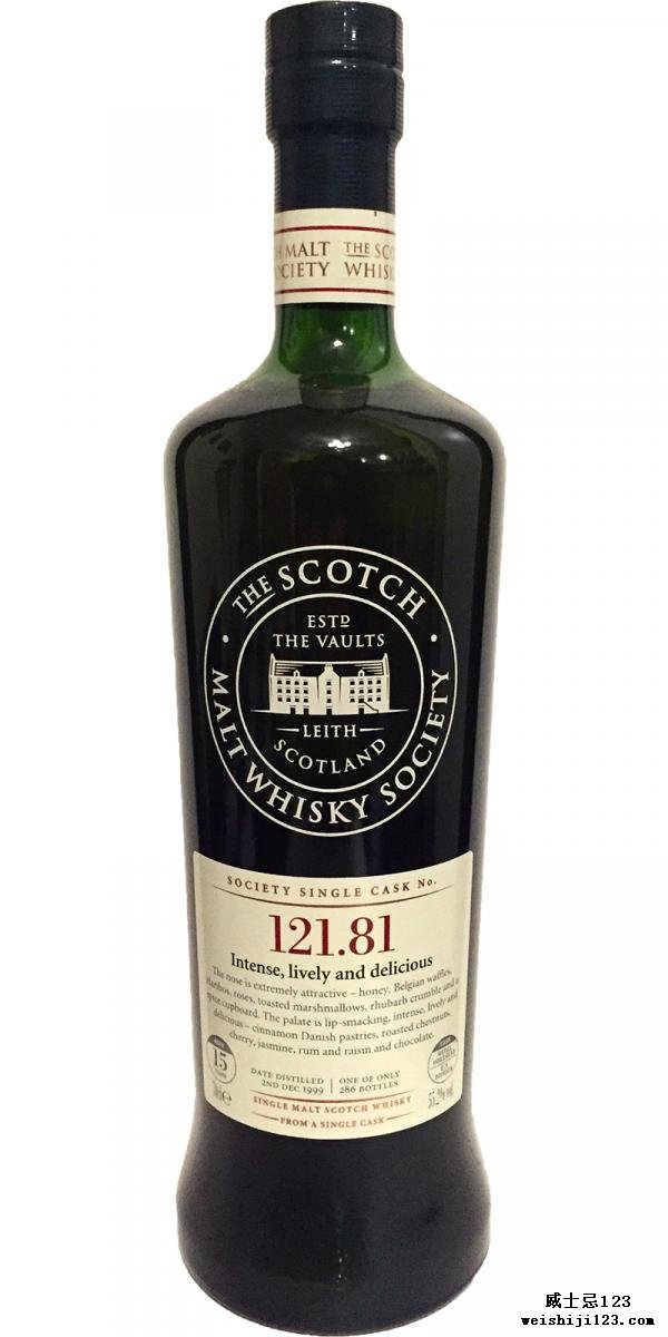 Arran 1999 SMWS 121.81