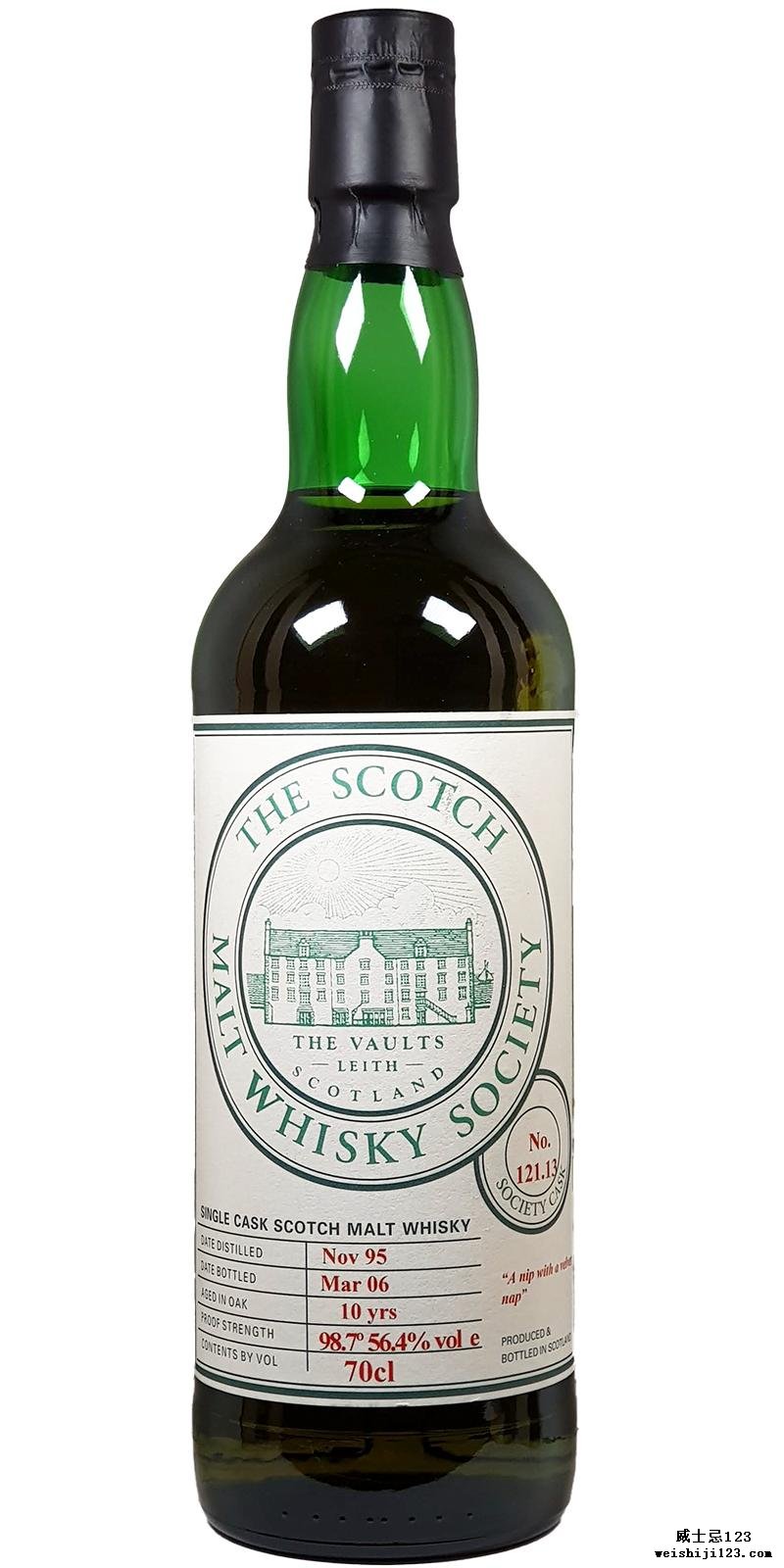 Arran 1995 SMWS 121.13