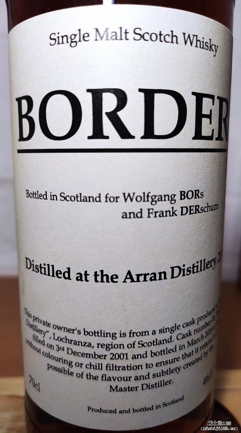 Arran 2001 PBC