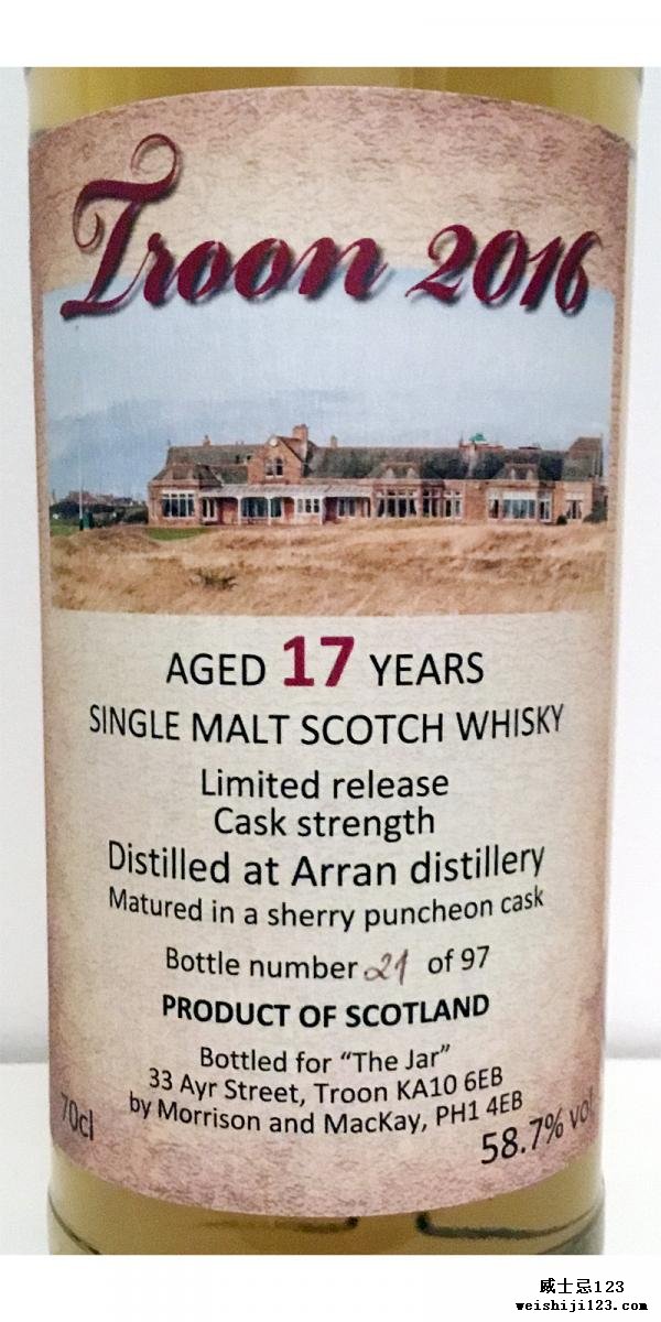 Arran 17-year-old MMcK