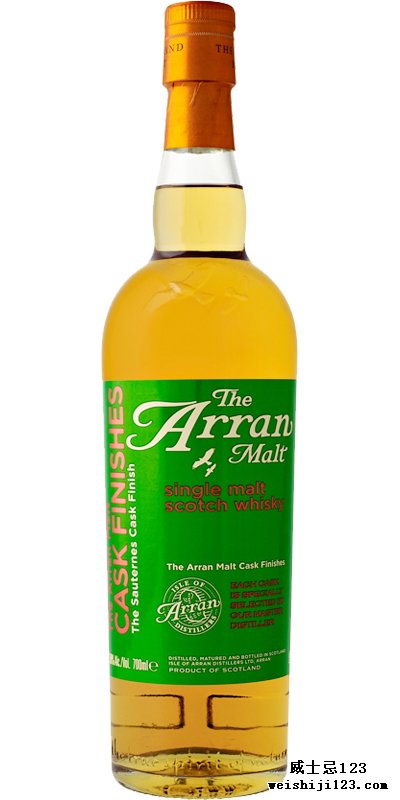 Arran The Sauternes Cask Finish