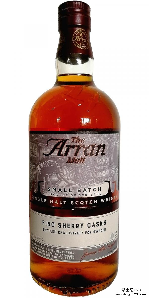 Arran Fino Sherry Cask