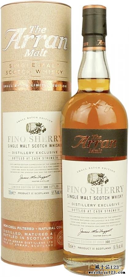 Arran Fino Sherry - Distillery Exclusive