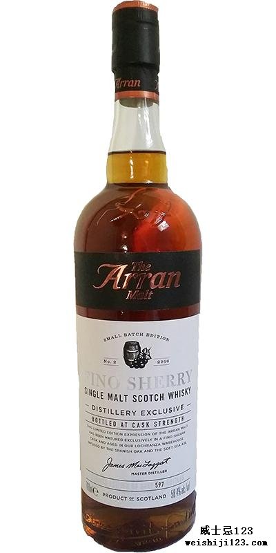 Arran Fino Sherry - Distillery Exclusive