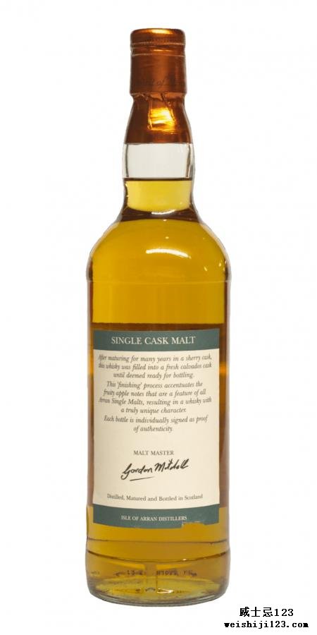 Arran Calvados Cask