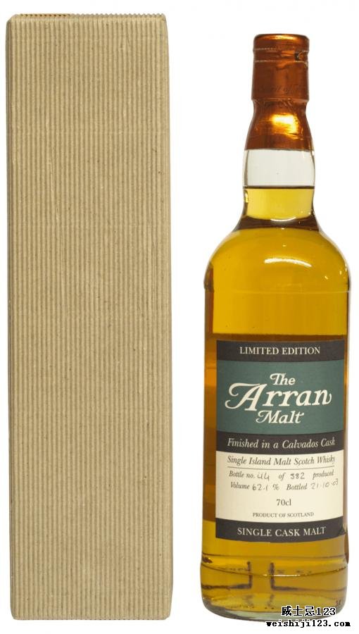 Arran Calvados Cask