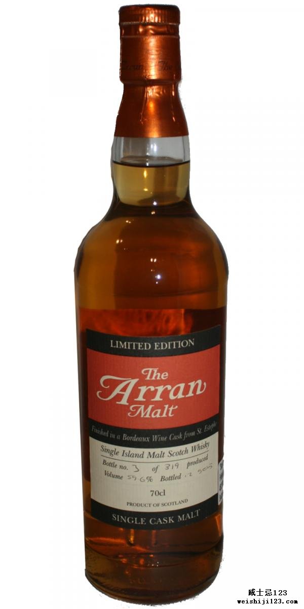 Arran Bordeaux Cask