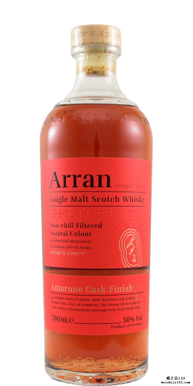 Arran Amarone Cask Finish